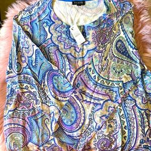 Talbots cardigan multicolored